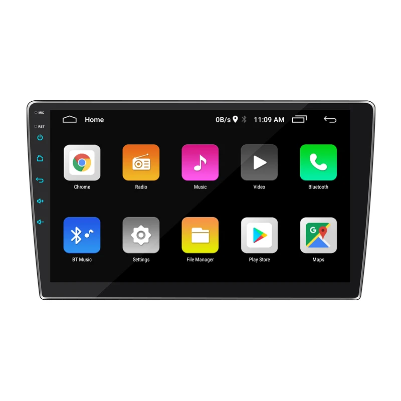 10.1' Autoradio 2 Din Android 9.0 Car Radio Stereo Touch Screen WIFI GPS BT Car Video