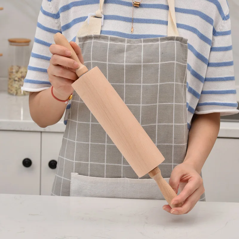 Wholesale Kitchen Tools Protection Lotus Rolling Pins Wooden embossing rolling pin