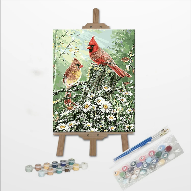 Factory Supply Low Price Large Anime Wall Picture Living Room Decor Bird Animal Oil Painting Art Print Posters Canvas Wall Art