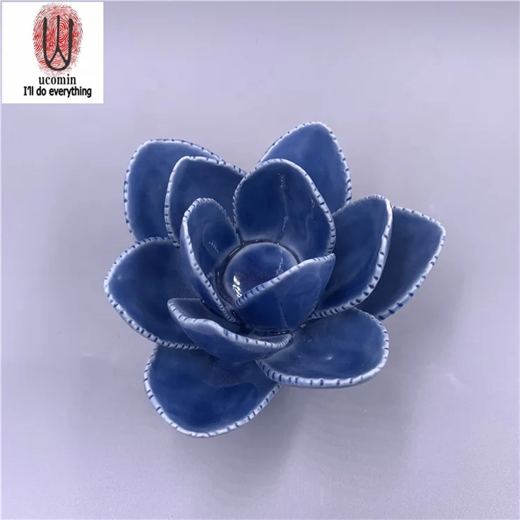 
BUY 2 GET 1 FREE Original New Amazon household decoration ceramic handmade flower candlestick 