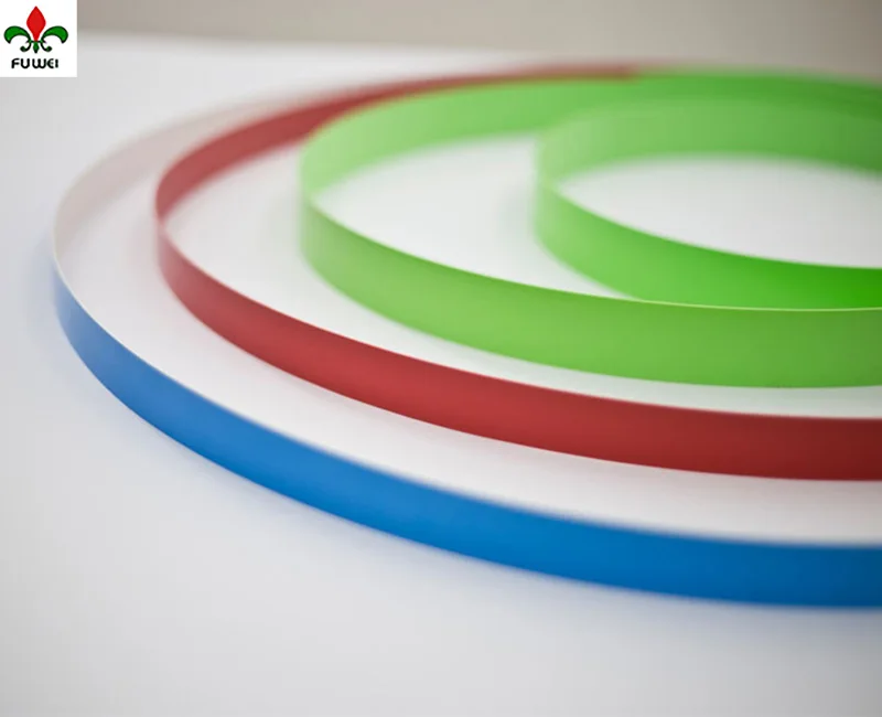 pvc edge banding tape furniture accessories PVC edge banding for plywood FUWEI