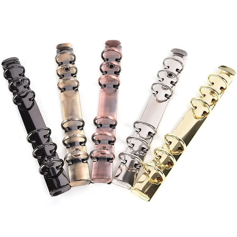 
Mechanisms Replacement Kit for Binder Planners O-Shaped Rings Loose Leaf Binding Spines Combs for Personal Organizers Planners 