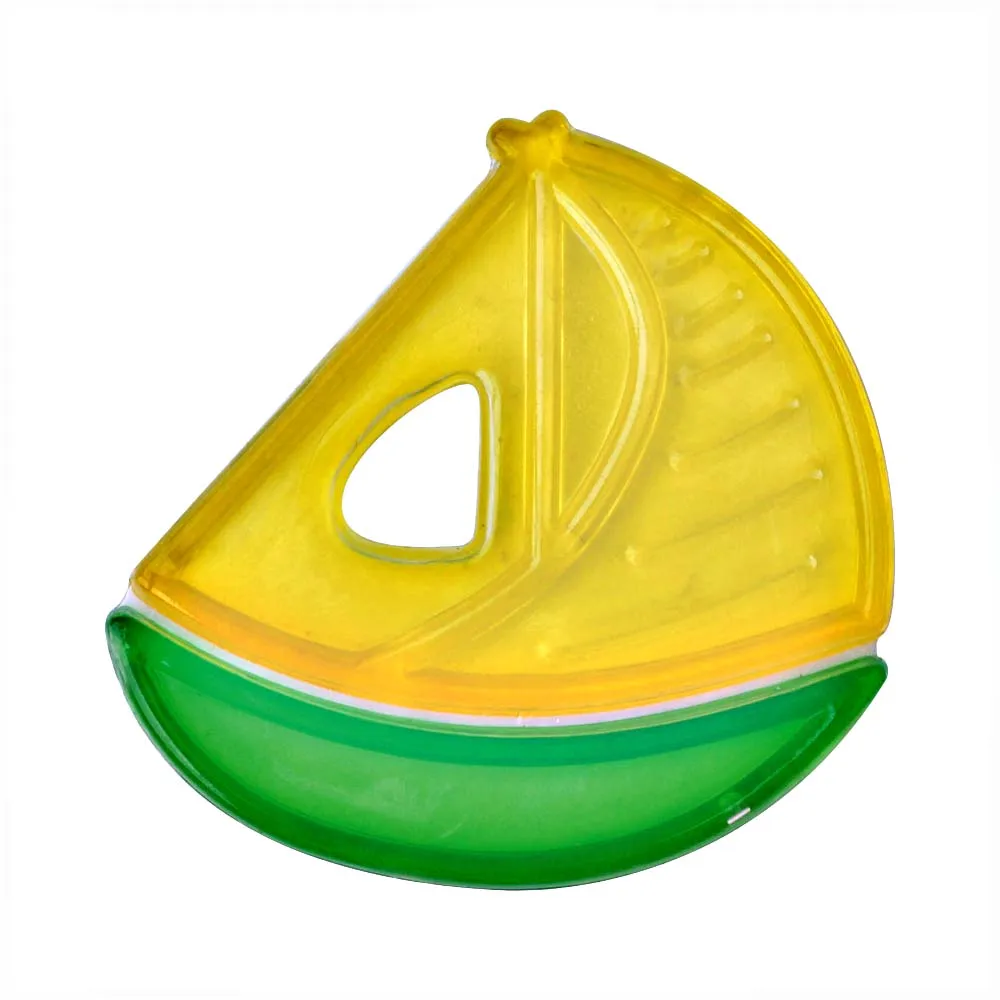 China manufacturer baby soft water filled sensory teether soother for teething babies