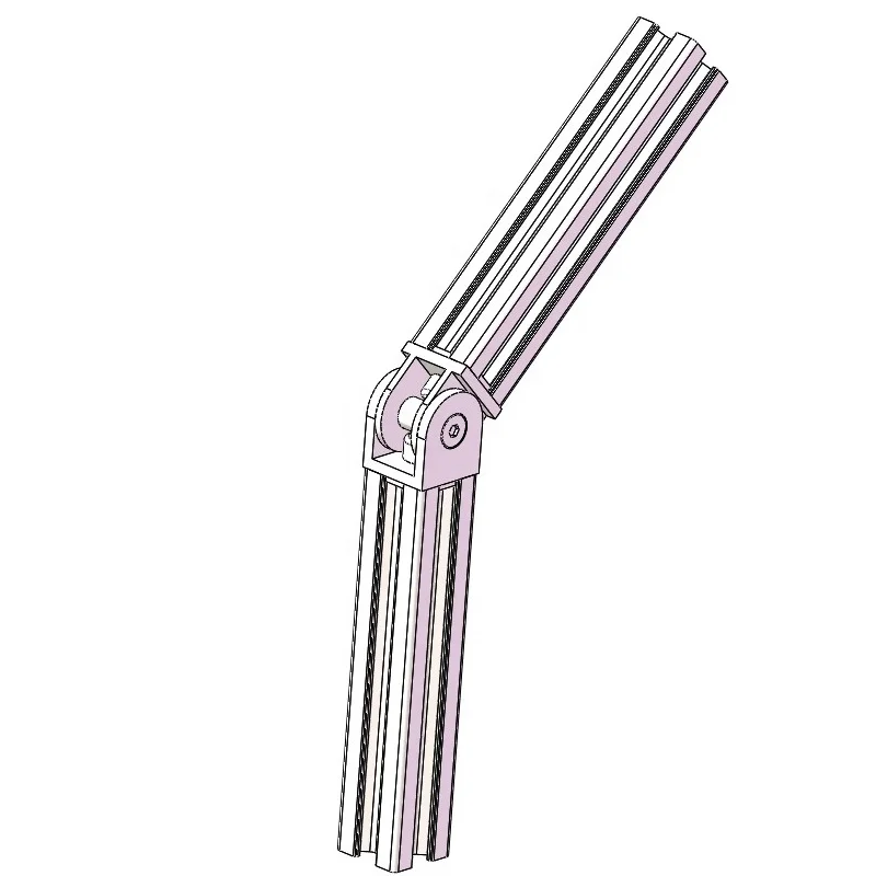 2056 20B Zinc Pivot Joint top quality metal connecting brackets Pivot Joint for industrial aluminium profile Corner Angle Joint