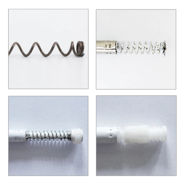 SANIPRO Stainless Steel Clothes Rail 50~260cm Extendable Bathroom Shower Curtain Rod Spring Tension Bathtub Curtain Poles