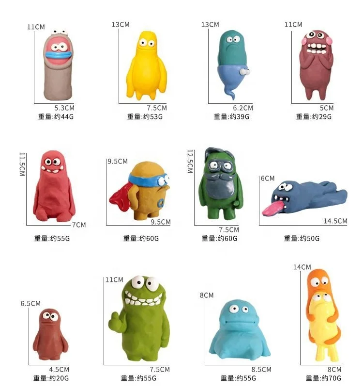 dog toys luxury Small Latex Squeaky Dog Chew Toy Interactive Fun Latex Pet Toys for Small Dogs and Puppies