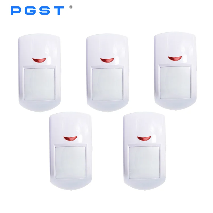 PGST PIR infrared detector for smart alarm system PIR motion sensor home alarm host hub 433MHz for tuya motion sensor