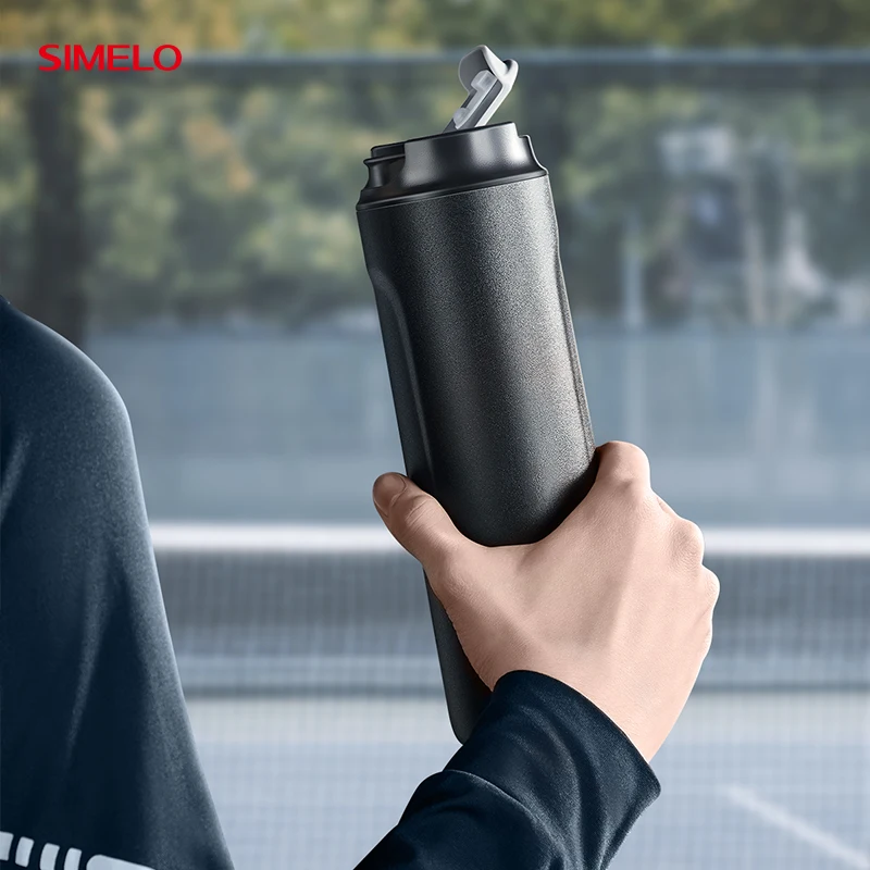SIMELO 316 Stainless steel material French pressure cup Insulated Coffee Mug 470ML Vacuum insulated coffee cup