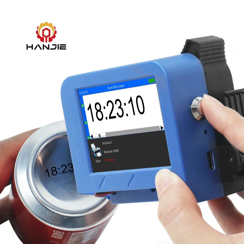 Batch coding machine handheld inkjet printer mini portable label printer for small business