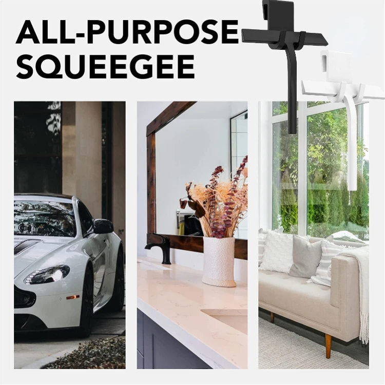 9 inches silicone shower cleaner black for bathroom mirror shower squeeze 9 inches