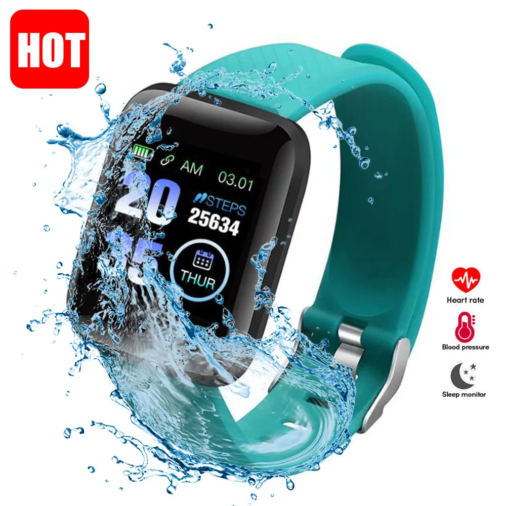 Hot Sell Smartwatch Touch Screen Ios Wrist Band Waterproof Sport Smart Watch Physiological Reminder For Women Men