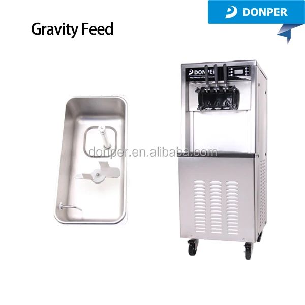 Donper Keep Fresh Commercial  stainless steel  Ice Cream Machine D635 for sale