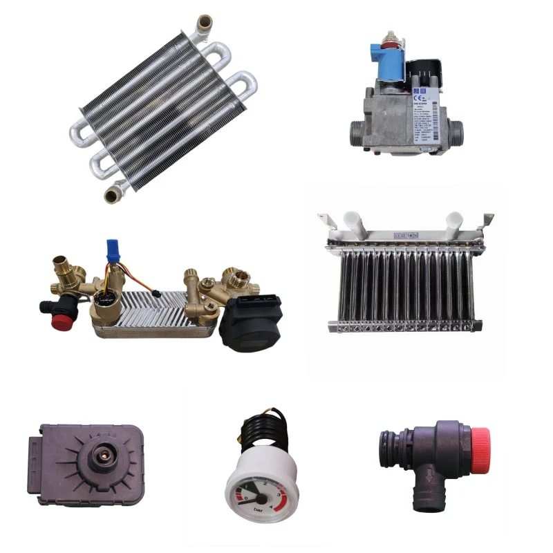 Wall Hung Gas Combi Boiler Spare Parts Hydraulic Block Gas Valve Heat Exchange