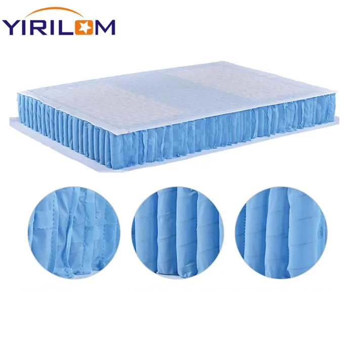Customized King and Queen Size Pocket Spring Unit , Mattress Spring Pocket Used for Mattress Manufacturer