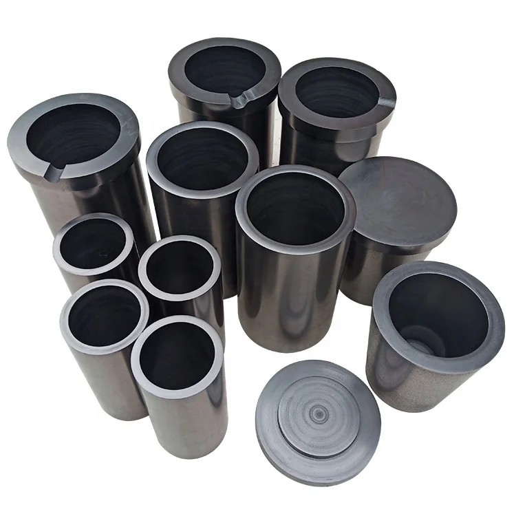 Chinese supply antioxidant graphite crucible 10kg for gold melting