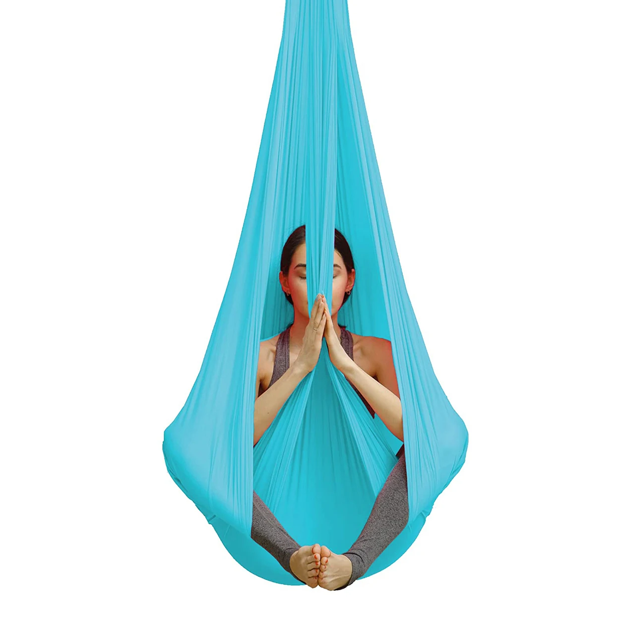Yoga hammock swing for exercise and leisure