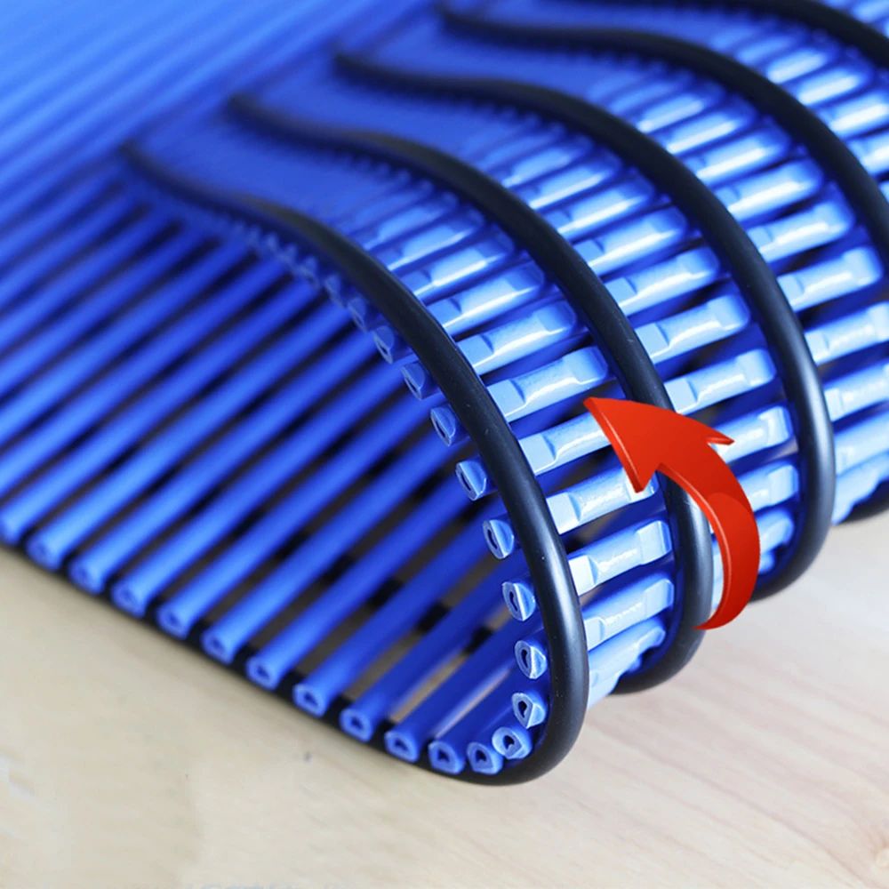 Removable diy splice drainage non slip floor spa shower mats pvc anti slip mat for swimming pool