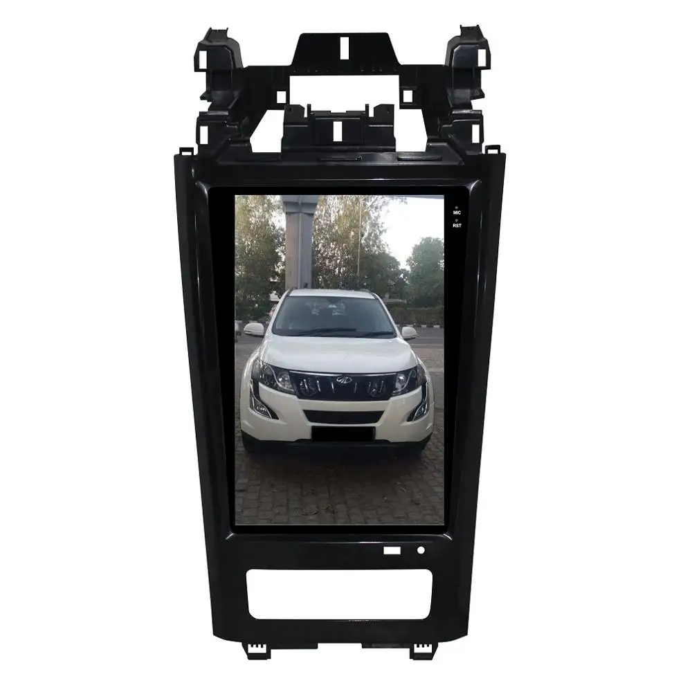 12,1 дюймовый сенсорный экран Mahindra W6 2011, замена панели PX3, четырехъядерный android 9,0 GPS-навигатор