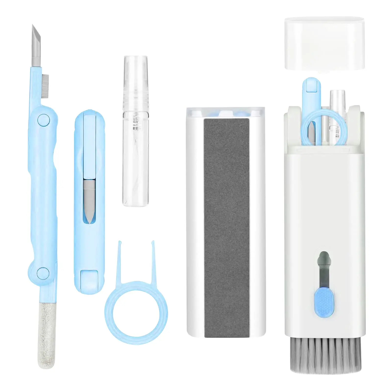 Multifunction Cleaning Pen Kit For Earphone Airpods Keyboard Cleaner Kit Headphone Cleaning Brush