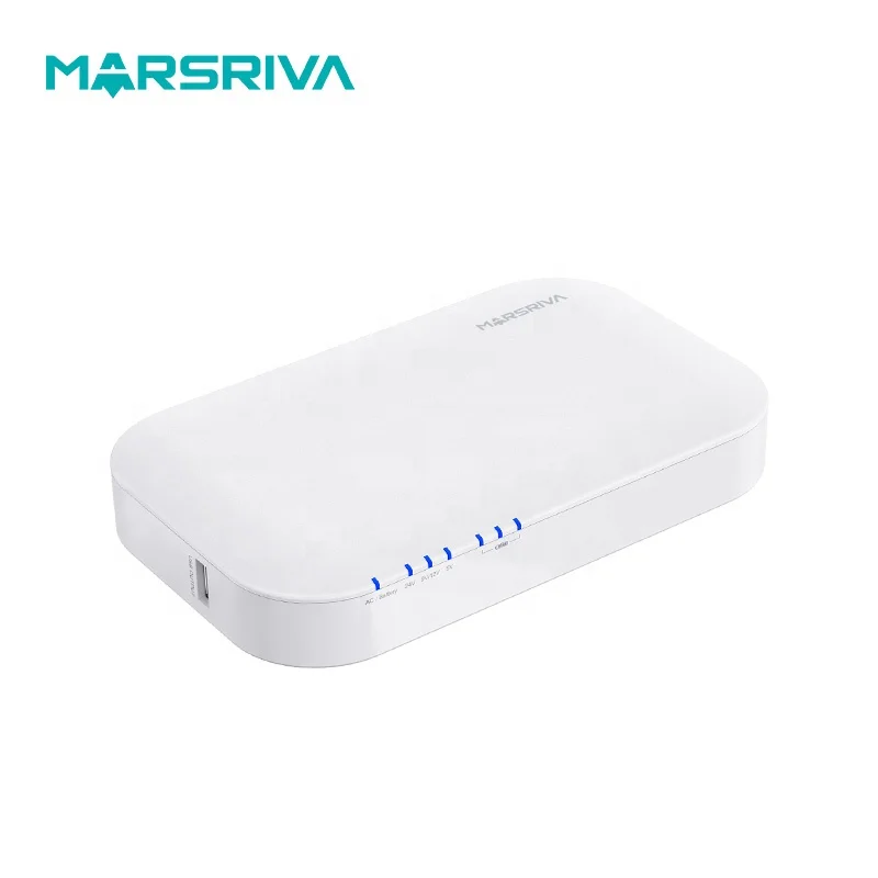 MARSRIVA Mini UPS портативный источник питания DC 5V/9V/12V/24V подходит для wifi маршрутизатора резервного