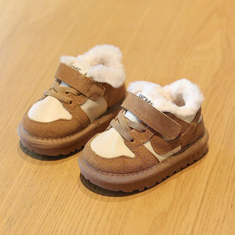 Baby Boys Girls Soft Sole Non-slip Crib Warm Booties