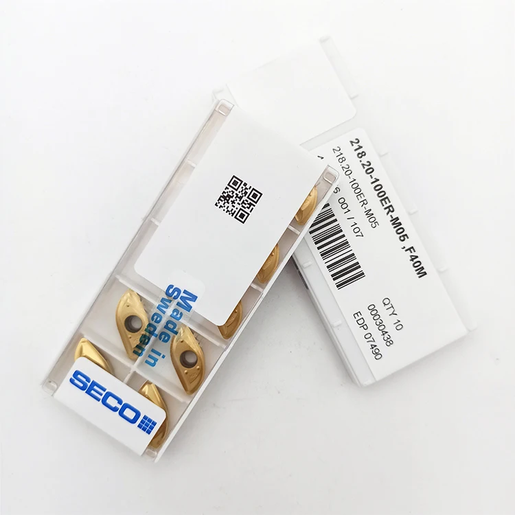 SECO твердосплавные вставки фреза 218 20-100er-M05F40M