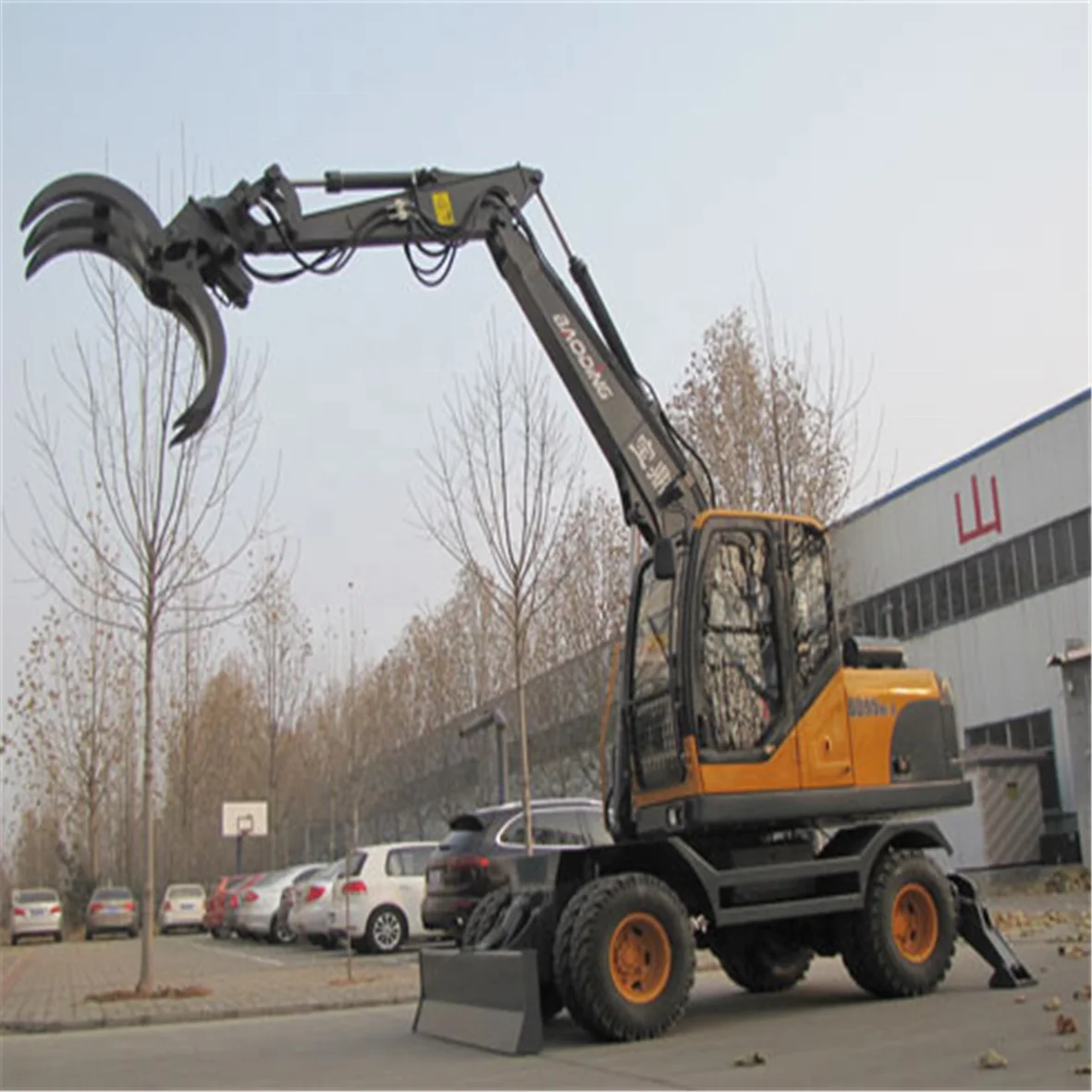New Scrap Material Handlers Metal Scrap Grab Excavator Handle Scrap Material Handling Excavators