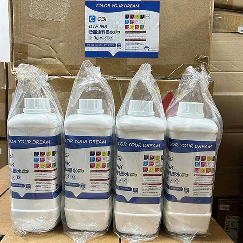 High Quality for High Volume Printing Needs Direct To Film Premium 1000ml DTF Pigment Ink
