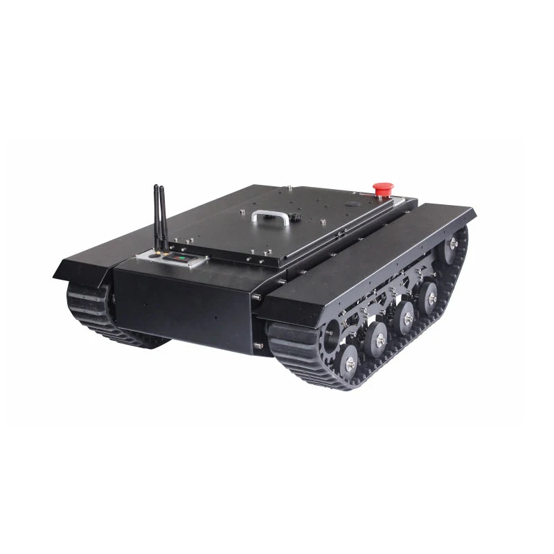 TR500S 50kg Payload All Terrain Rubber Steel Crawler Tracked Undercarriage Unmanned Vehicle Robot Chassis Platform
