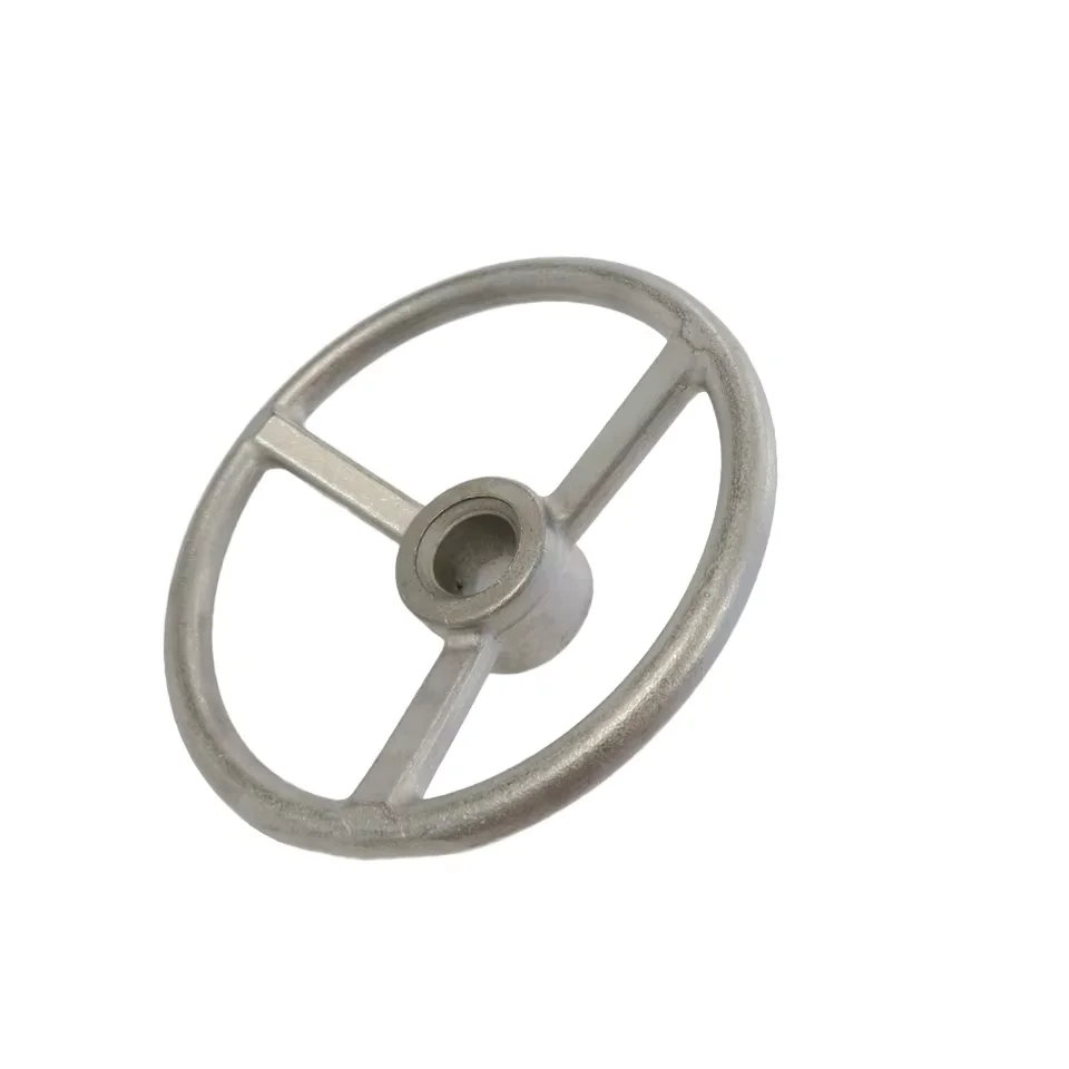 OEM ODM Custom Metal Fabrication Die Casting Parts Hand Wheel Aluminium Zinc Aluminum Alloy Cars Industrial Applications