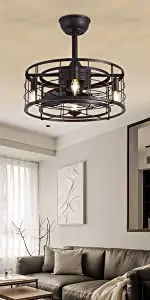 Tongwei Industrial Style Retro  deluxe decorative palm leaves 5 blade antique ceiling fan for home hotel office use