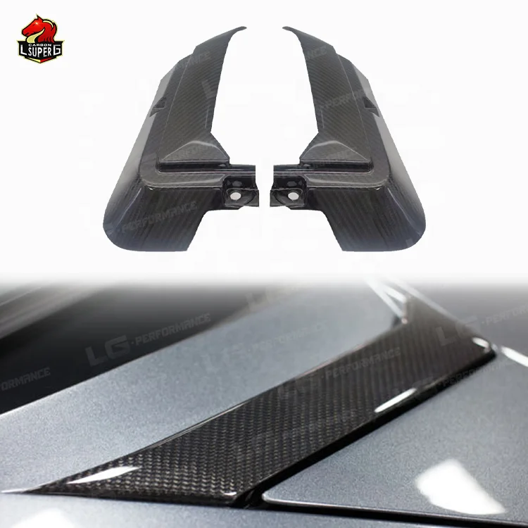 Carbon Fiber Car Hood Accessories for Lamborghin Aventador SVJ LP700 LP750 Auto Parts