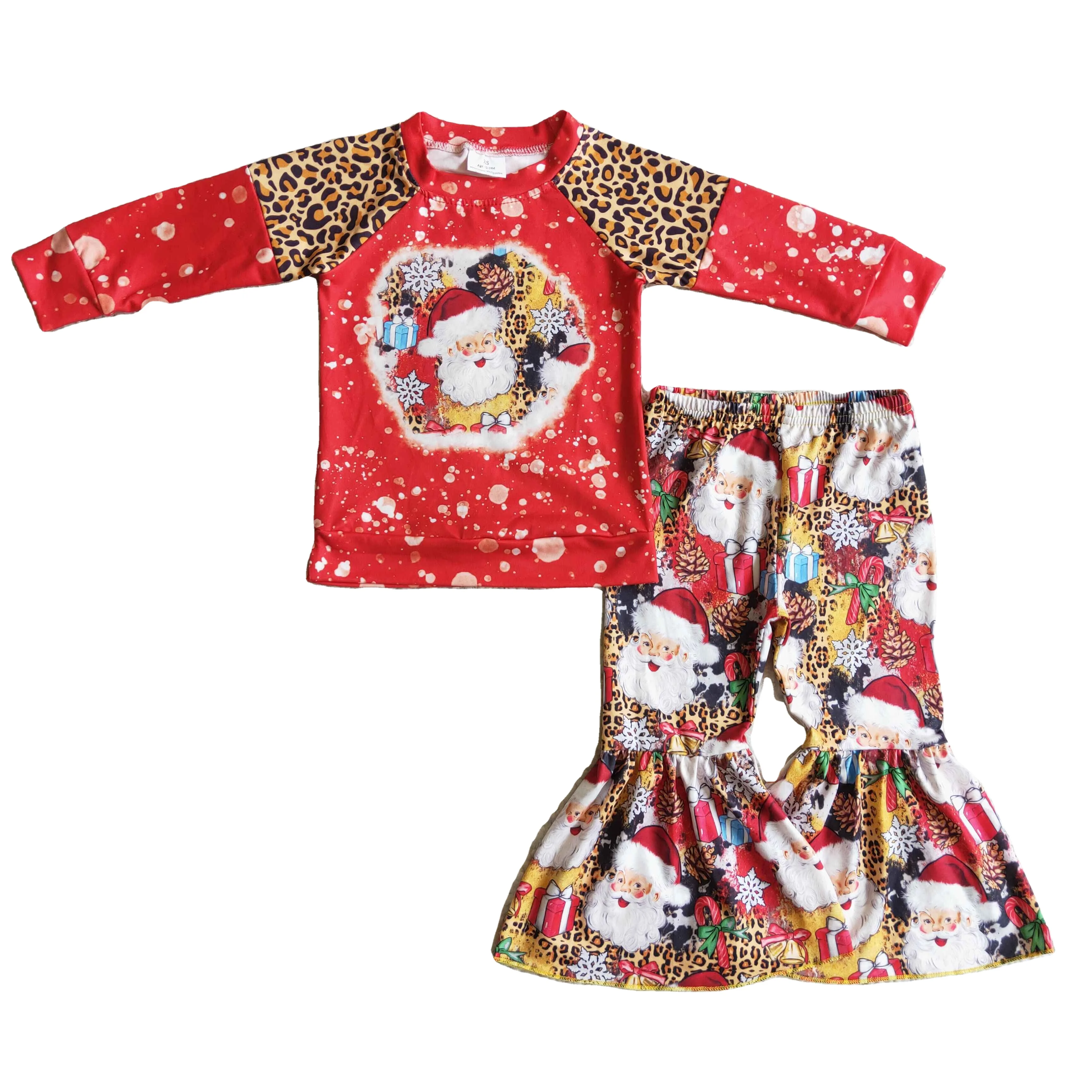 GLP0323 Hot 2022 girls fall clothing long sleeve and long pants set kids casual clothing