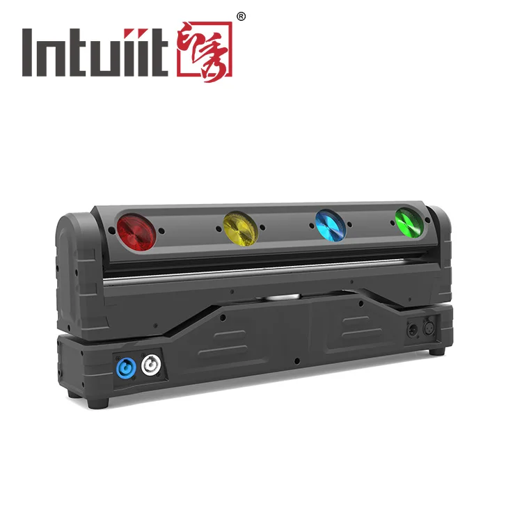 LED DMX 4 eyes Moving head stage Mini 4 x10W RGBW led bar wash disco club dj lighting light