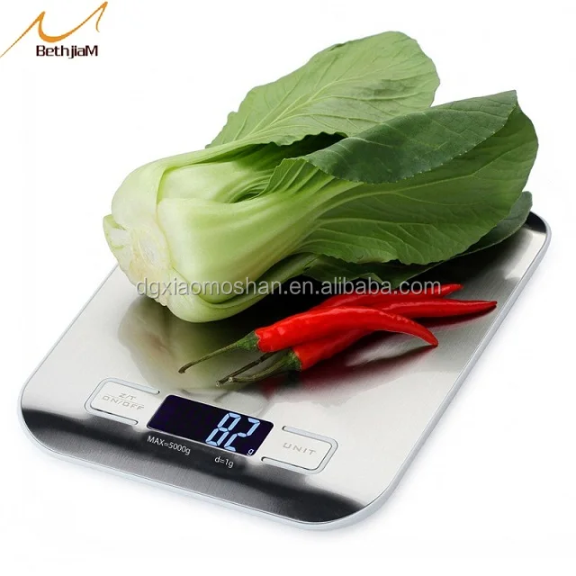Electronic Kitchen Scale Stainless Steel Digital Multifunctional Scale High Quality Kitchen Scale 10kg/1g  MS-2012
