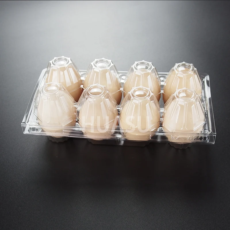 4 6 10 12 15 18 20 24 30 Holes Plastic Blister Egg Carton Clear Egg Packaging Tray Manufacturer Direct Sales