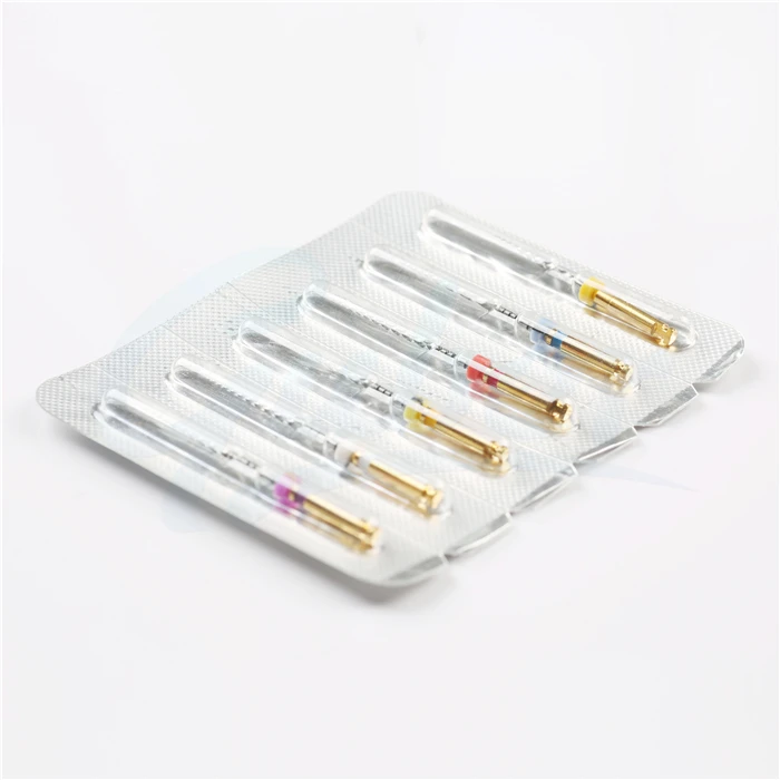 Guber orthodontic equipment dental engine Niti file root canal T-file SX-SF5 gold rotary file