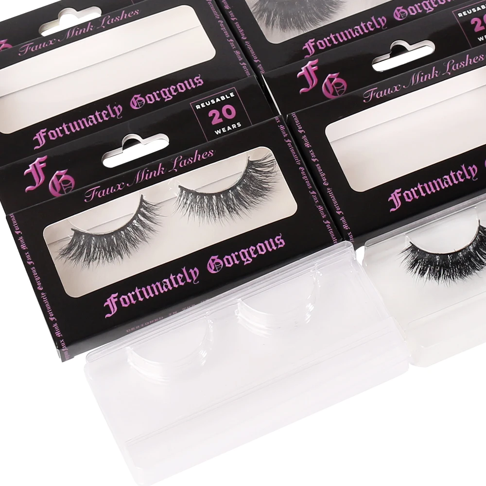 eyelash extension packaging Acrylic Eyelash Box with My Logo 3D Mink black matte custom eyelash packaging with lashes