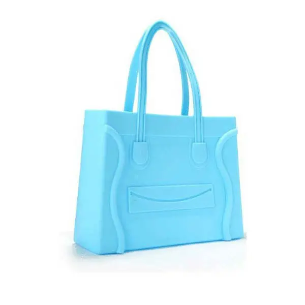 Popular ladies Handbags colorful Jelly silicone Crossbody bags women handbags gel hand bag women