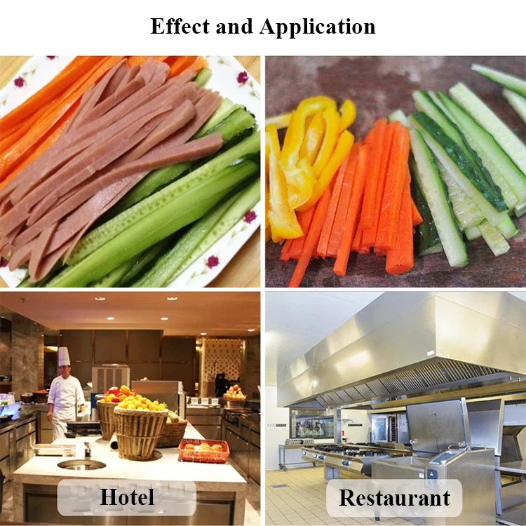 Промышленные коммерческие резаки для овощей, машина для резки картофеля и салата