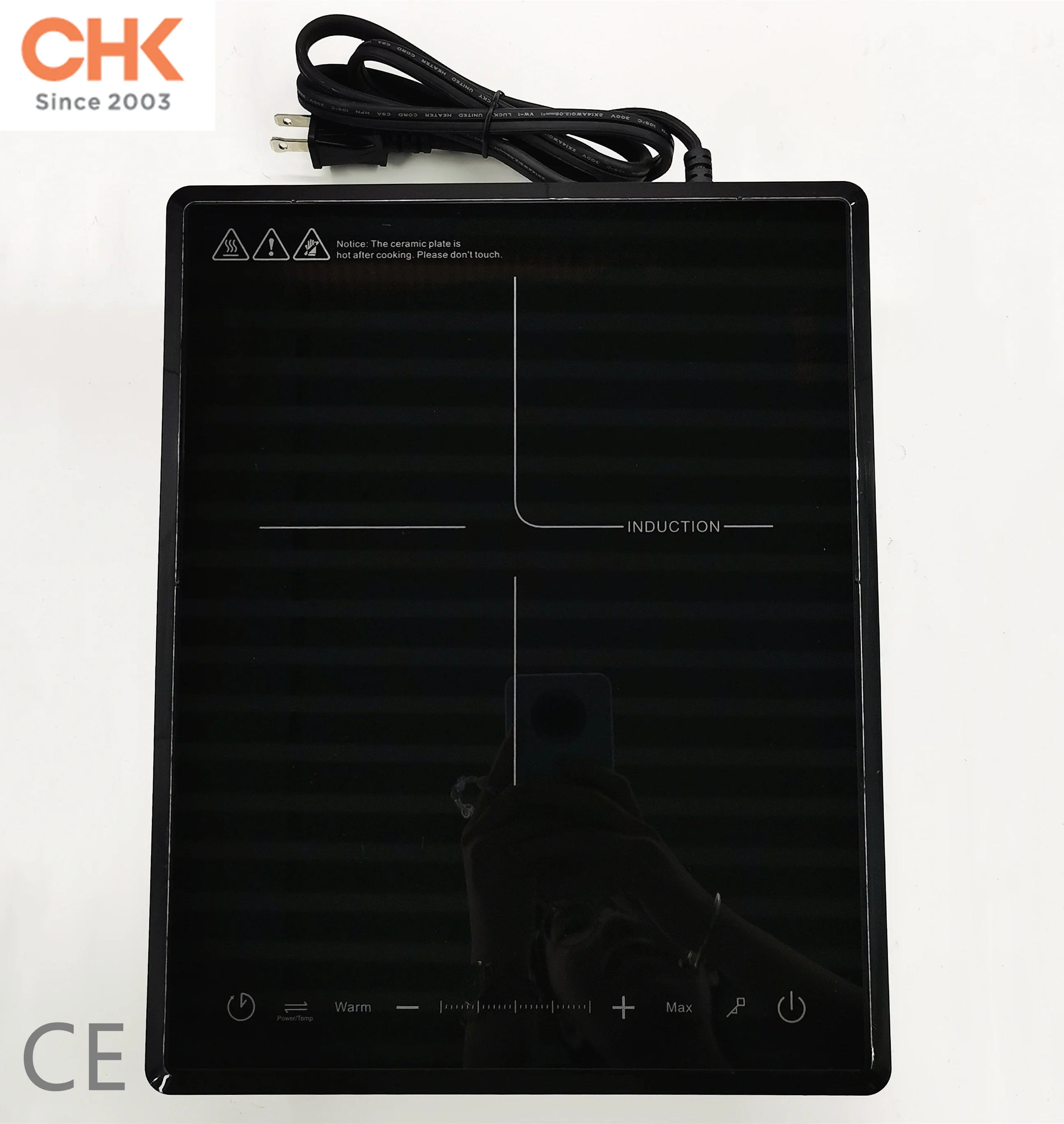 Portable induction cooker/electric cooking appliance/kitchen equipment 2000W 120V