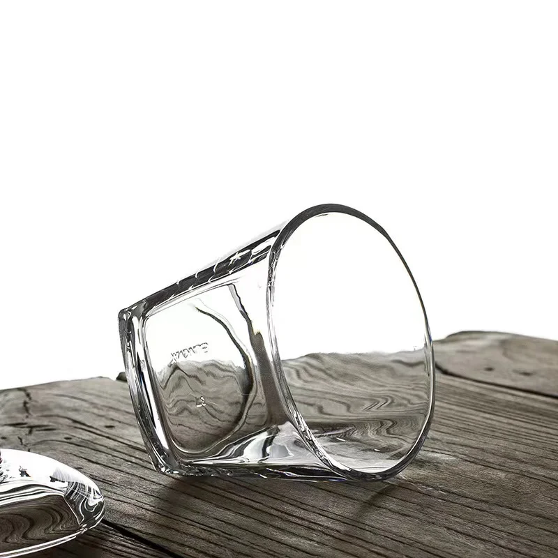 New Design Exquisite Glass Jars Sugar Pot Small Gift Boxes For Sweets Clear Glass Candy Storage Jar