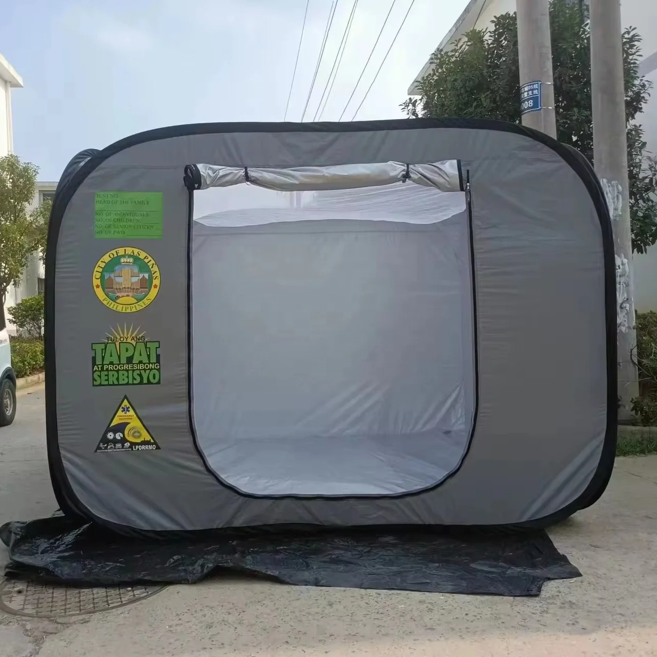 Korea Malaysia Philippines Hot Sale Camping Tent Waterproof Big Outdoor Family Disaster Relief Tents With Competitive Price