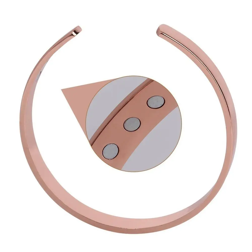Wholesale Fashion Bracelets Magnetic Bangle Bracelet Energetic Health Copper Split Diabetes Bracelet