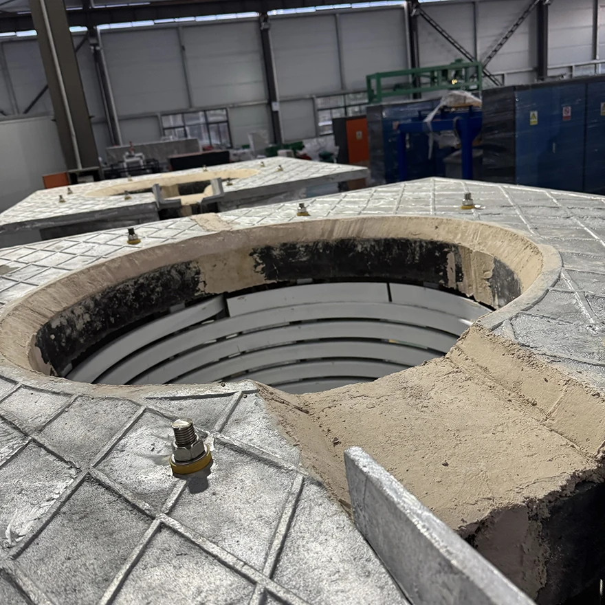 Automatic 1500Kg Induction Melting Furnace Induction Furnace For Cast Iron Aluminum Induction Furnace