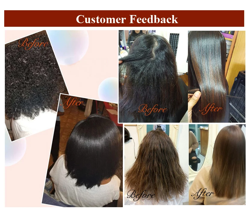 Professional Keratin Hair Straightening Salon Protein Brazilian Keratin Shampoo Hair Treatment keratin without formaldehyde