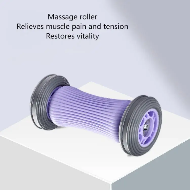 New Lazy Foot Acupoint Massage Roller Wheel Muscle Relaxation Foot Massage Wheel with Hand Grips for Pain & Fatigue Relief