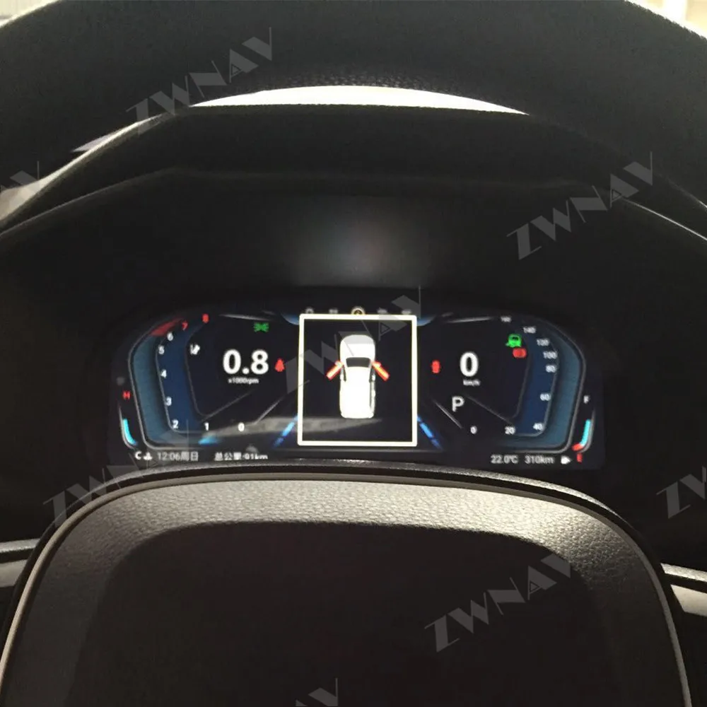  ZWNAV Android 9 0 Автомобильный сенсорный экран для приборной панели GPS-навигатор Toyota RAV4 RAV-4 2019 2020