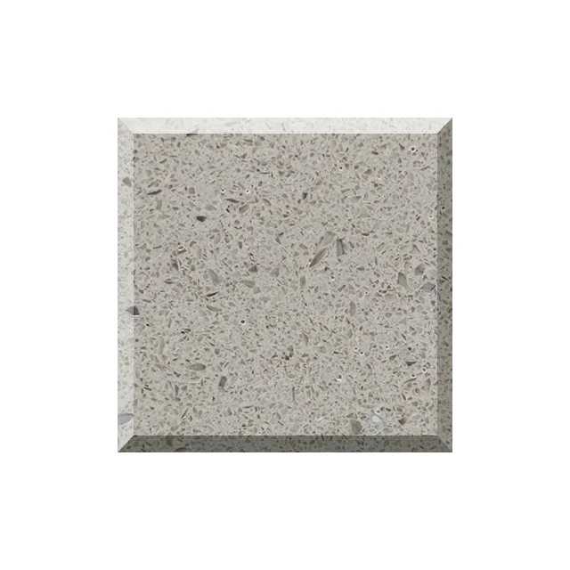 Nice beige white quartz slab artificial stone price