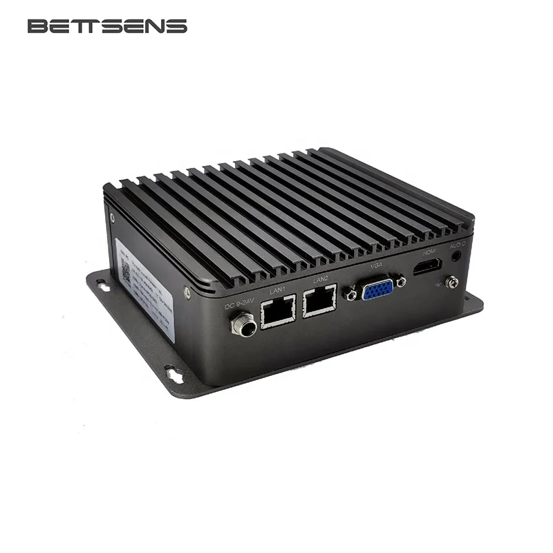 Mini Desktop PC Computer Bay Trail J1900 Processor Quad Core 2.0 GHz Dual LAN Ports 4 USB 4 COM